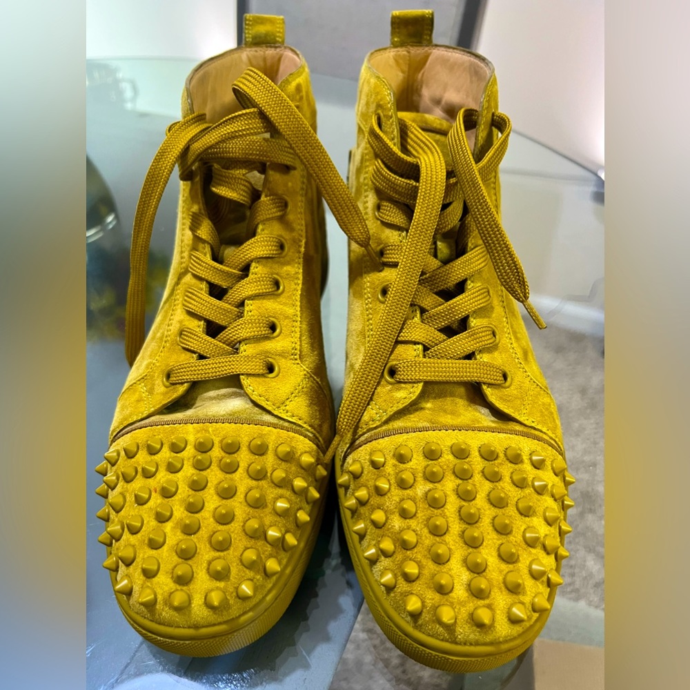 Suede Christian Louboutin Sneakers